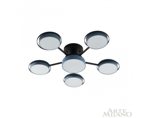Потолочная люстра Ferrara 250406/5+1 Gr Arte Milano Потолочная люстра Ferrara 250406/5+1 Gr Arte Milano