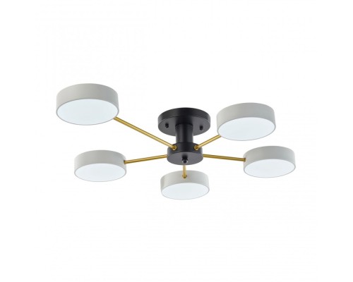 Потолочная люстра Ferrara 252006/5 Bk/Wh Arte Milano Потолочная люстра Ferrara 252006/5 Bk/Wh Arte Milano