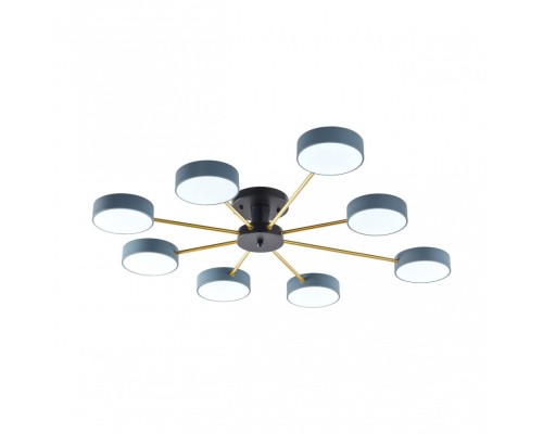 Потолочная люстра Ferrara 252006/8 Bk/Gr Arte Milano Потолочная люстра Ferrara 252006/8 Bk/Gr Arte Milano