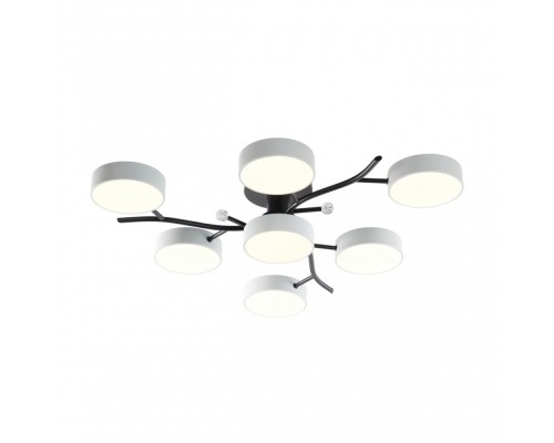 Потолочная люстра Ferrara 256606/6+1 Bk/Wh Arte Milano Потолочная люстра Ferrara 256606/6+1 Bk/Wh Arte Milano