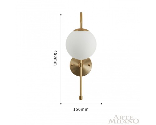 Бра 271069/1B GD Arte Milano Бра 271069/1B GD Arte Milano