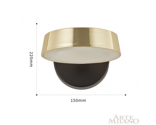 Бра 271079/1B BK/GD Arte Milano Бра 271079/1B BK/GD Arte Milano