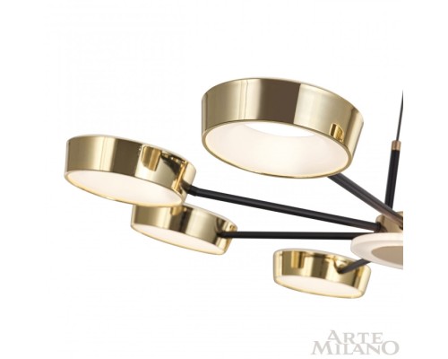Подвесной светильник 271079/8 BK/GD Arte Milano Подвесной светильник 271079/8 BK/GD Arte Milano