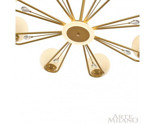 Потолочная люстра 277138/6 GD Arte Milano Потолочная люстра 277138/6 GD Arte Milano