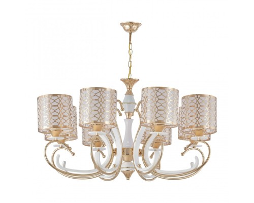 Подвесная люстра Florentia-1237 301237/8 Wh/Gd Arte Milano Подвесная люстра Florentia-1237 301237/8 Wh/Gd Arte Milano