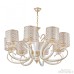 Подвесная люстра Florentia-1237 301237/8 Wh/Gd Arte Milano