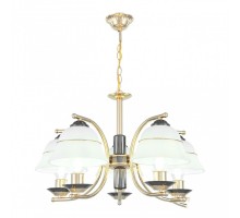 Подвесная люстра Florentia-1240 301240/5 Bk/Gd Arte Milano