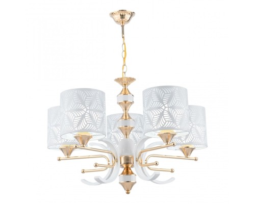 Подвесная люстра Florentia-2097 302097/5 Wh/Gd Arte Milano Подвесная люстра Florentia-2097 302097/5 Wh/Gd Arte Milano