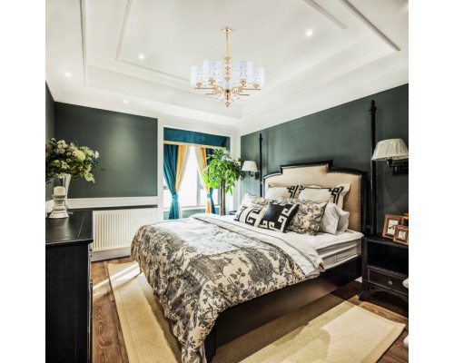 Подвесная люстра Florentia-2097 302097/6 Wh/Gd Arte Milano Подвесная люстра Florentia-2097 302097/6 Wh/Gd Arte Milano