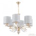 Подвесная люстра Florentia-2097 302097/6 Wh/Gd Arte Milano