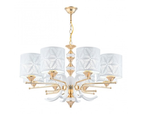 Подвесная люстра Florentia-2097 302097/8 Wh/Gd Arte Milano Подвесная люстра Florentia-2097 302097/8 Wh/Gd Arte Milano
