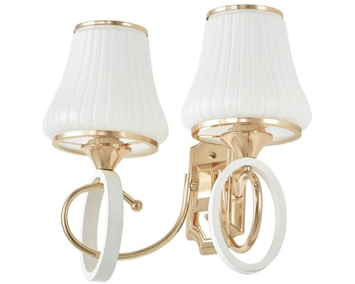 Бра Florentia-2387 302387/2W Wh/Gd Arte Milano Бра Florentia-2387 302387/2W Wh/Gd Arte Milano