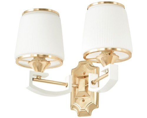 Бра Florentia-2457 302457/2W Wh/Gd Arte Milano Бра Florentia-2457 302457/2W Wh/Gd Arte Milano