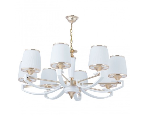 Подвесная люстра Florentia-2457 302457/8 Wh/Gd Arte Milano Подвесная люстра Florentia-2457 302457/8 Wh/Gd Arte Milano
