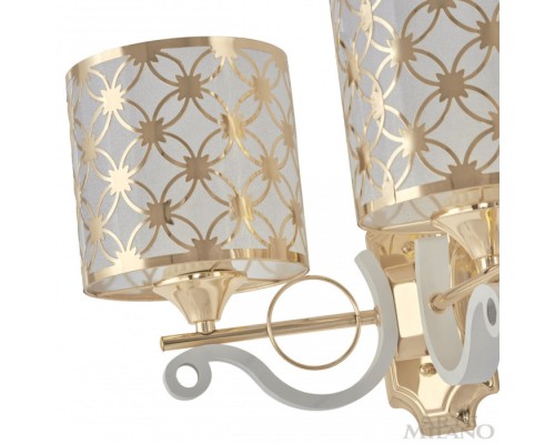 Бра Florentia-3097 303097/2W Wh/Gd Arte Milano Бра Florentia-3097 303097/2W Wh/Gd Arte Milano