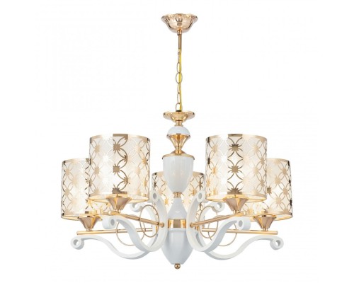 Подвесная люстра Florentia-3097 303097/5 Wh/Gd Arte Milano Подвесная люстра Florentia-3097 303097/5 Wh/Gd Arte Milano