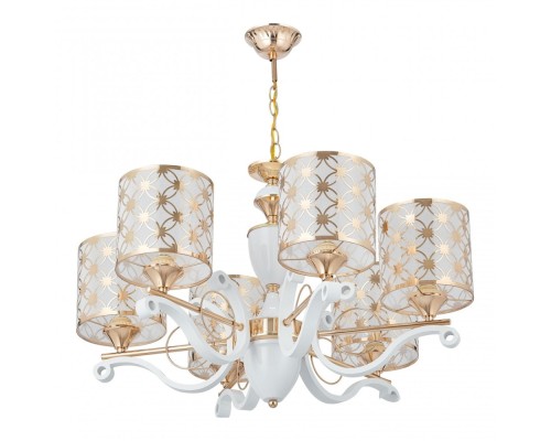 Подвесная люстра Florentia-3097 303097/6 Wh/Gd Arte Milano Подвесная люстра Florentia-3097 303097/6 Wh/Gd Arte Milano