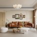 Подвесная люстра Florentia-3097 303097/8 Wh/Gd Arte Milano