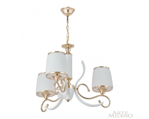 Подвесная люстра Florentia-3857 303857/3 Wh/Gd Arte Milano Подвесная люстра Florentia-3857 303857/3 Wh/Gd Arte Milano