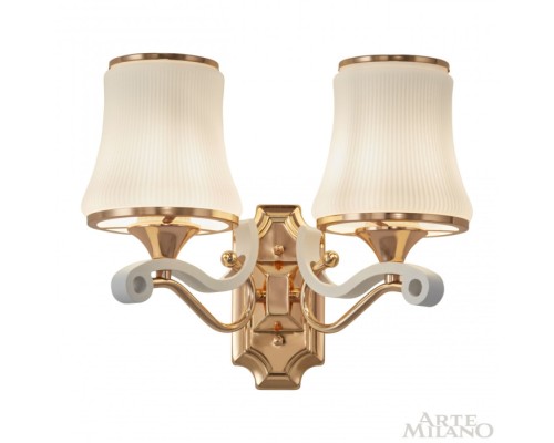 Бра Florentia-3987 303987/2W Wh/Gd Arte Milano Бра Florentia-3987 303987/2W Wh/Gd Arte Milano