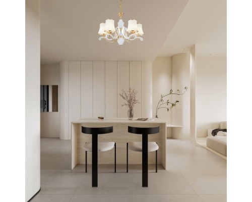 Подвесная люстра Florentia-3987 303987/5 Wh/Gd Arte Milano Подвесная люстра Florentia-3987 303987/5 Wh/Gd Arte Milano