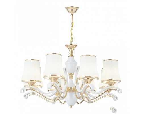 Подвесная люстра Florentia-3987 303987/8 Wh/Gd Arte Milano Подвесная люстра Florentia-3987 303987/8 Wh/Gd Arte Milano