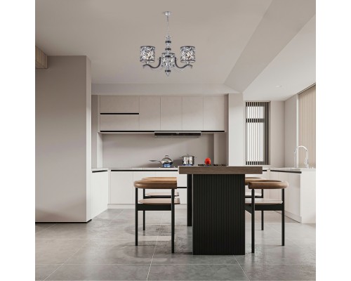 Подвесная люстра Florentia-4957 304957/3 Bk/Ni Arte Milano Подвесная люстра Florentia-4957 304957/3 Bk/Ni Arte Milano