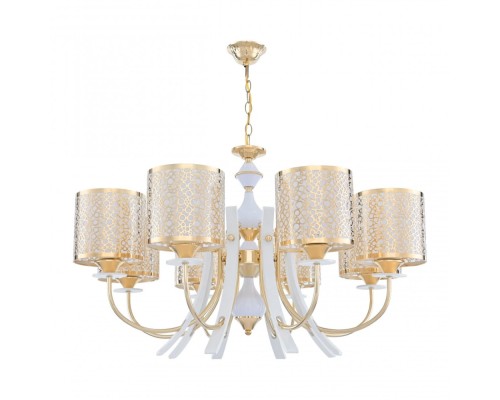 Подвесная люстра Florentia-6067 306067/8 Wh/Gd Arte Milano Подвесная люстра Florentia-6067 306067/8 Wh/Gd Arte Milano