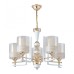 Подвесная люстра Florentia-6087 306087/5 Wh/Gd Arte Milano