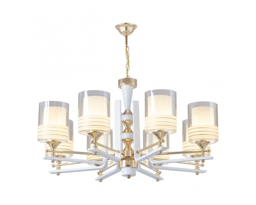 Подвесная люстра Florentia-6087 306087/8 Wh/Gd Arte Milano Подвесная люстра Florentia-6087 306087/8 Wh/Gd Arte Milano