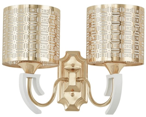 Бра Florentia-8857 308857/2W Wh/Gd Arte Milano Бра Florentia-8857 308857/2W Wh/Gd Arte Milano