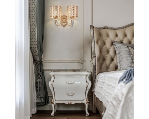 Бра Florentia-8857 308857/2W Wh/Gd Arte Milano Бра Florentia-8857 308857/2W Wh/Gd Arte Milano