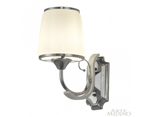 Бра Florentia-9247 309247/1W Wh/Ni Arte Milano Бра Florentia-9247 309247/1W Wh/Ni Arte Milano