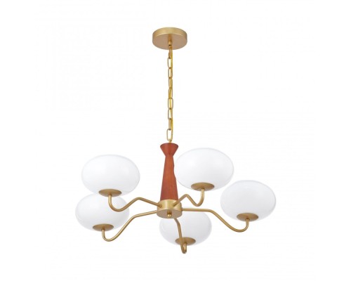 Подвесная люстра Napoli 310166/D680/5 BS/WD Arte Milano Подвесная люстра Napoli 310166/D680/5 BS/WD Arte Milano