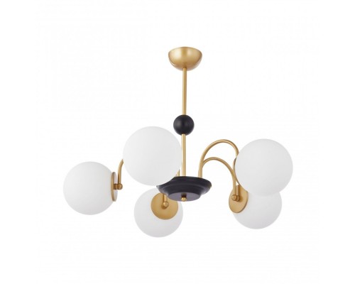 Потолочная люстра Napoli 312066/D700/5 BS/BK Arte Milano Потолочная люстра Napoli 312066/D700/5 BS/BK Arte Milano