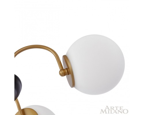 Потолочная люстра Napoli 312066/D940/8 BS/BK Arte Milano