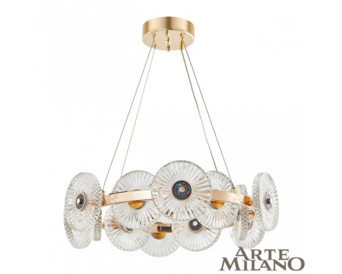 Подвесной светильник 3653.D600.H800.LED G Arte Milano Подвесной светильник 3653.D600.H800.LED G Arte Milano