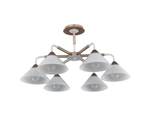 Потолочная люстра Ribera Ribera E 1.1.6 CW Arti Lampadari Потолочная люстра Ribera Ribera E 1.1.6 CW Arti Lampadari