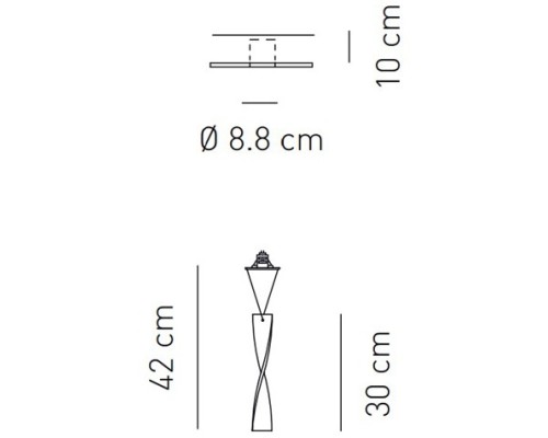 Точечный светильник Aura FAAURA30RSCR12V Axo Light Точечный светильник Aura FAAURA30RSCR12V Axo Light