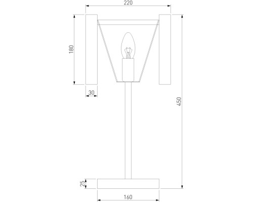 Интерьерная настольная лампа Flamel 01116/1 золото Bogate's Интерьерная настольная лампа Flamel 01116/1 золото Bogate's
