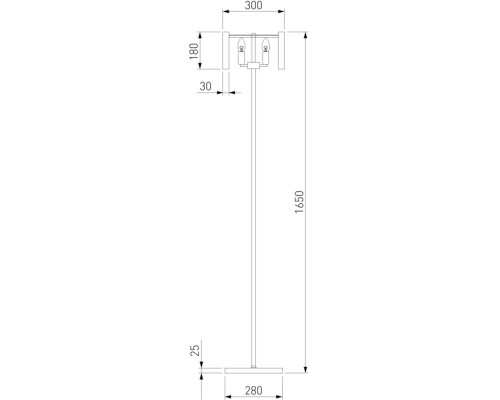 Торшер Flamel 01116/3 золото Bogate's Торшер Flamel 01116/3 золото Bogate's