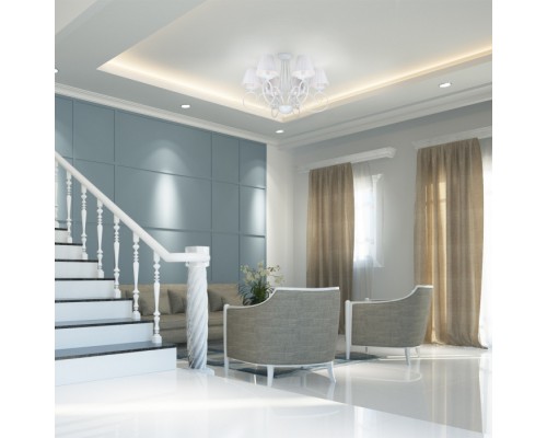 Подвесная люстра Severina 280/6 белый Bogate's Подвесная люстра Severina 280/6 белый Bogate's
