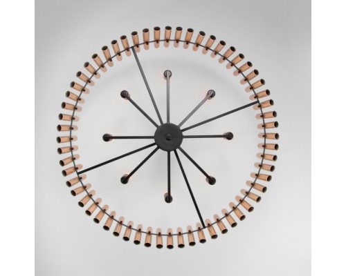 Потолочная люстра Castellie 361/8 черный / шампань Bogate's Потолочная люстра Castellie 361/8 черный / шампань Bogate's