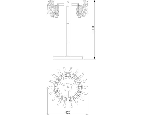 Торшер Farfalla 80510/1 Bogate's Торшер Farfalla 80510/1 Bogate's