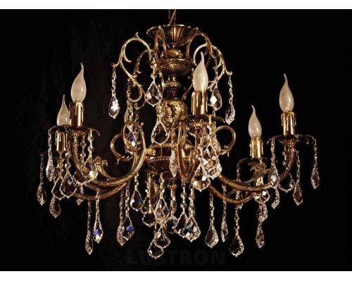 Подвесная люстра 8888 8888/6 AB Leaf crystal Brizzi Подвесная люстра 8888 8888/6 AB Leaf crystal Brizzi