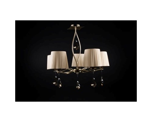 Подвесная люстра 3203 BX 03203/5 Bronze Cream Brizzi Подвесная люстра 3203 BX 03203/5 Bronze Cream Brizzi