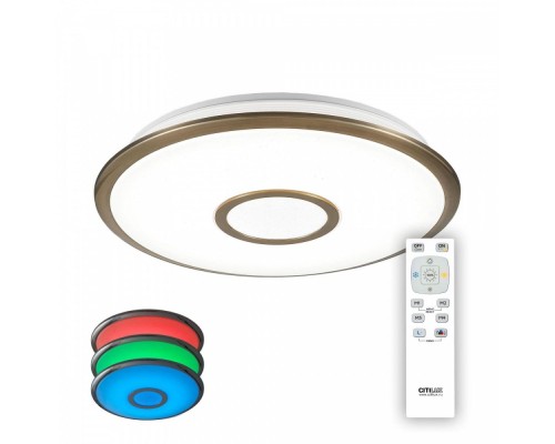 Потолочный светильник Старлайт CL70343RGB Citilux Потолочный светильник Старлайт CL70343RGB Citilux