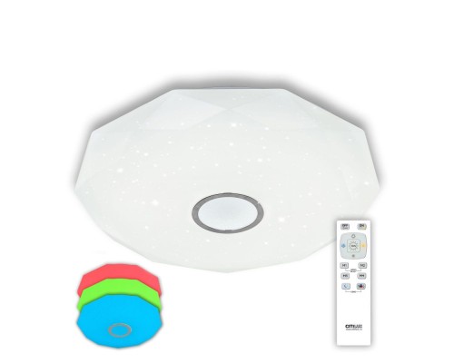 Потолочный светильник Диамант CL713100RGB Citilux Потолочный светильник Диамант CL713100RGB Citilux