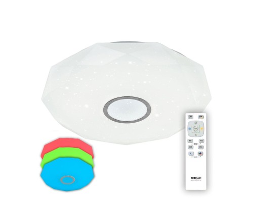 Потолочный светильник Диамант CL71380RGB Citilux Потолочный светильник Диамант CL71380RGB Citilux