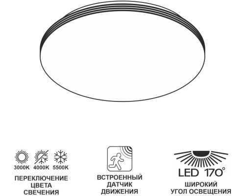 Потолочный светильник Симпла CL71424SV Citilux Потолочный светильник Симпла CL71424SV Citilux